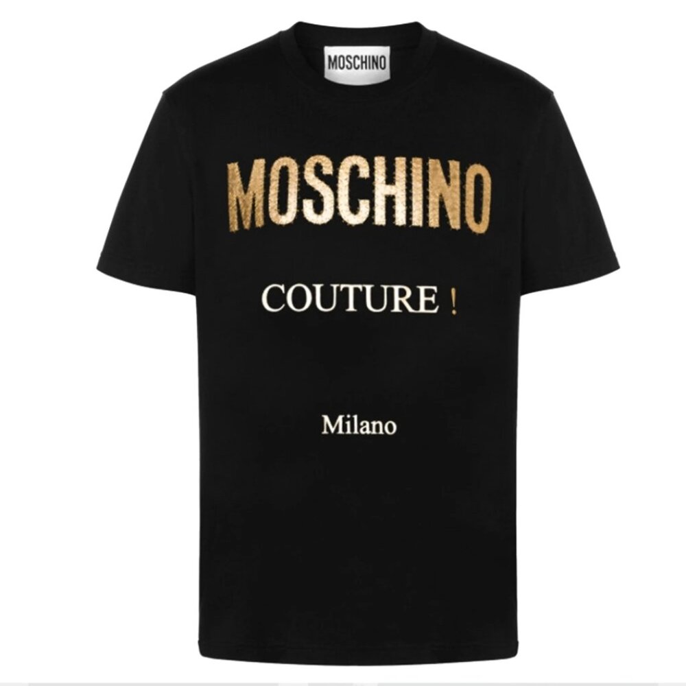 Moschino Couture Logo Tee - Black